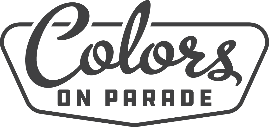 Colors on Parade Logo – Gray